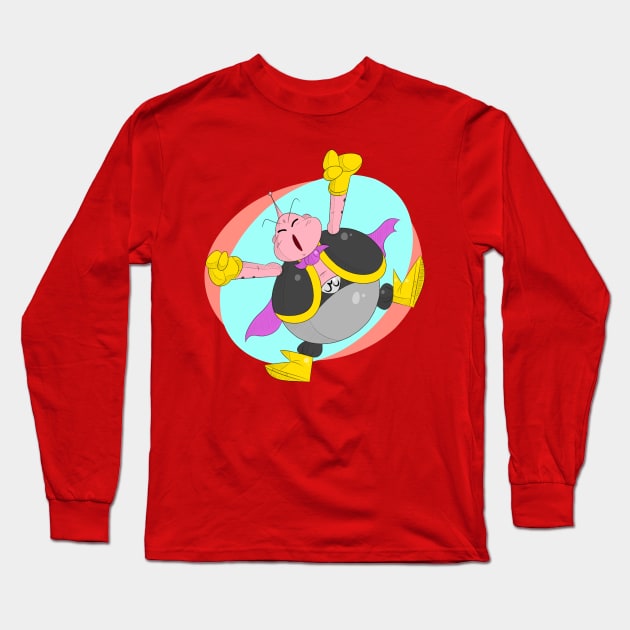 Pink Candy Man Long Sleeve T-Shirt by Peables